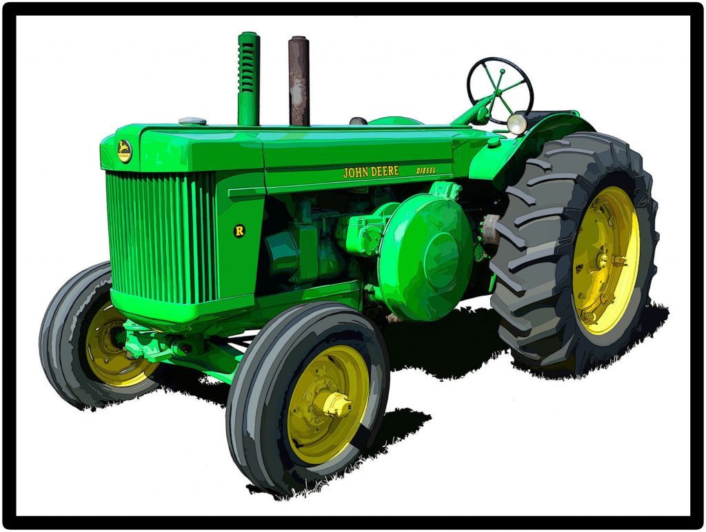 John Deere Model R Tractor Collectible New Metal Sign American Ikons 6007